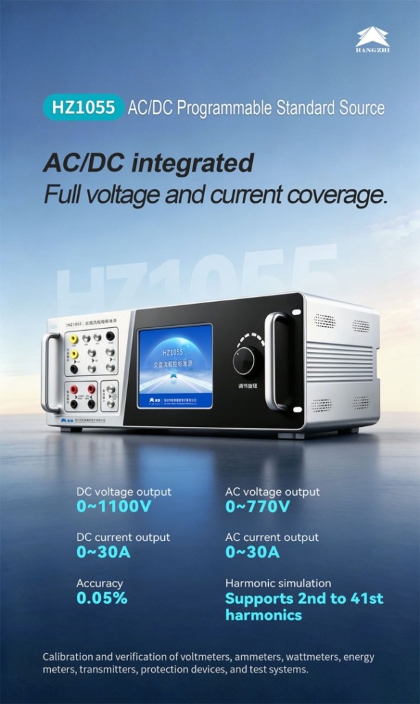 HZ1055 AC/DC Programmable Standard Source